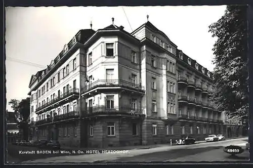 AK Baden, Das Hotel Herzoghof