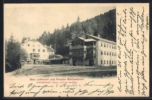 AK Arnbach b.Sillian, Hotel-Pension Weitlanbrunn