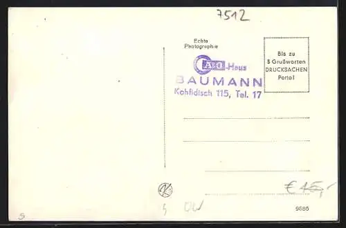AK Kohfidisch /Bgld., Fliegeraufnahme der Ortschaft