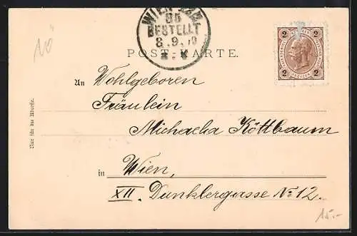 AK Mödling bei Wien, Schwarzer Thurm, Ortsansicht mit Viadukt