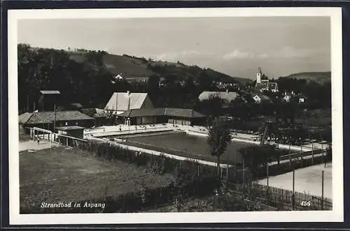 AK Aspang, Teilansicht mit dem Strandbad