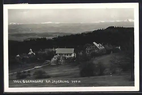 AK Oberndorf am Jauerling, Ortsansicht mit Panorama