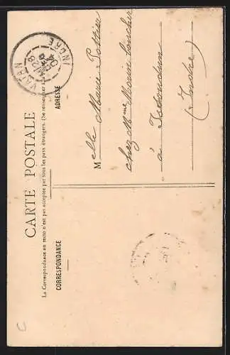 AK Kleines Mädchen isst auf dem Nachttopf