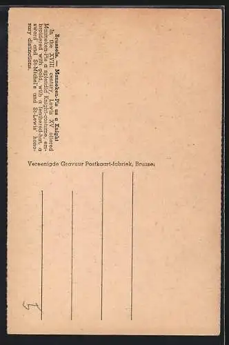 AK Brussels, Manneken-Pis as a Knight