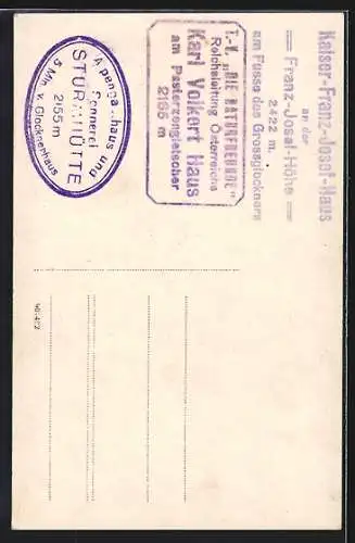 AK Gletscherpartie a. Hofmannsweg