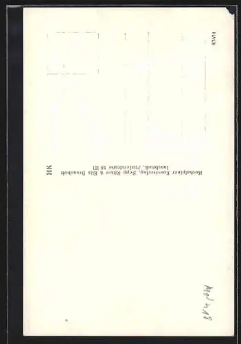 AK Bergsteiger überwinden Gletscherspalte, Gefrorne Wand