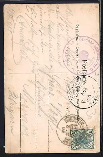 AK Ötscher Kreuz und Franz Bernreiter, Pächter des Ötscher Schutzhauses