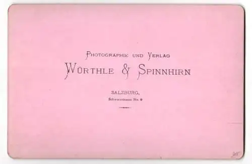 Fotografie Würthle & Spinnhirn, Salzburg, Ansicht Zell am See, Blick von der Schmittenhöhe nach dem Ort im Tal
