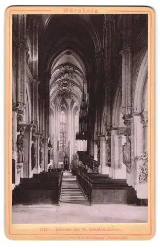 Fotografie Römmler & Jonas, Dresden, Ansicht Nürnberg, Innenansicht der St. Sebalduskirche