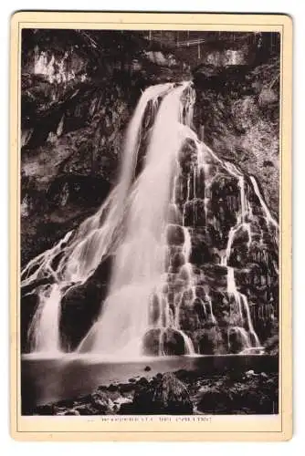 Fotografie unbekannter Fotograf, Ansicht Golling, der Gollinger Wasserfall