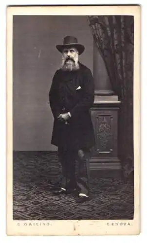 3 Fotografien Bousseton & Appert, Paris, Portrait Marquis Ala Ponzoni in verschiedenen Posen