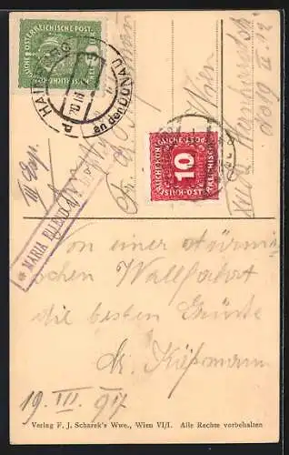 AK Maria Ellend a. d. Donau, Blick auf das Liebfrauenkirchlein