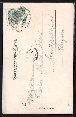 AK Maria Trost, Ortspartie mit Blick zur Kirche