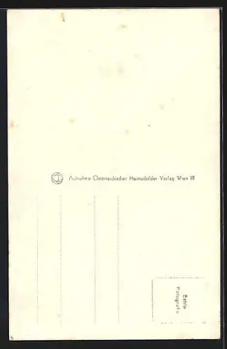 AK Wien, Blick in die Luegerkirche, Zentralfriedhof