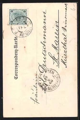 AK Eben am Achensee, Blick auf die Pfarrkirche St. Notburga, Heilige Notburga