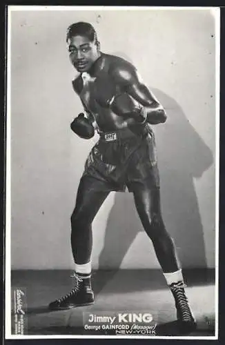 AK Boxer Jimmy King in Pose