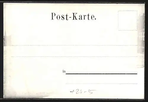 AK München, Hochwasser an der Isarlust