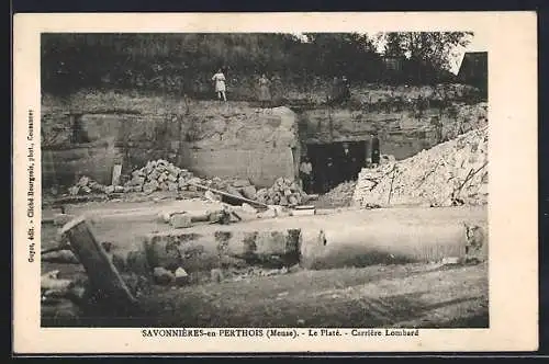 AK Savonnières-en-Perthois, La Platé, Carrière Lombard