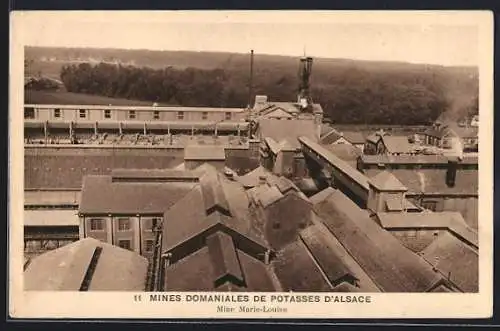 AK Staffelfelden, Mines Domaniales de Potasses d`Alsace, Mine Marie-Louise