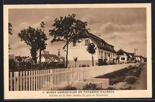 AK Ensisheim, Mines Domaniales de Potasses d`Alsace, Colonie de la Mine Amélie II