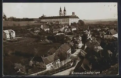AK Kremsmünster, Teilansicht mit Stift
