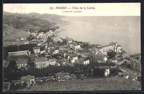 AK Malaga, Vista de la Caleta