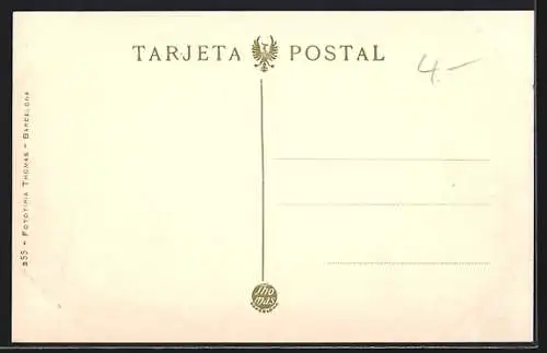 AK Segovia, El Alcázar, Fachada principal