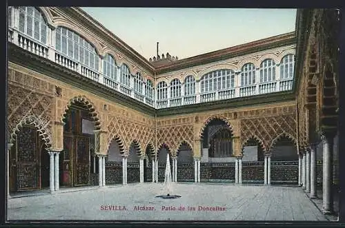 AK Sevilla, Alcazar, Patio de las Doncellas