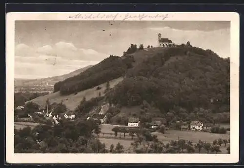 AK Micheldorf an der Pyhrnbahn, Panorama mit Georgenberg