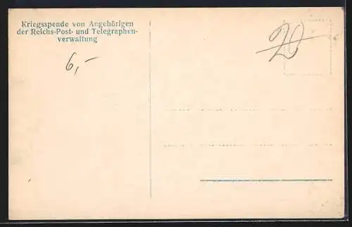 AK Deutsche Feldpost 1914-15 rückt aus