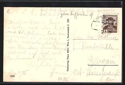 AK Grünburg /Ob.-Oe., Partie an der Schleuse