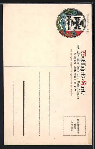 AK Heerführer Generaloberst von Einem in Uniform mit Ordenspange
