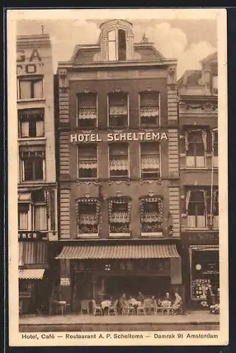 AK Amsterdam, Hotel-Restaurant A. P. Scheltema, Damrak 91