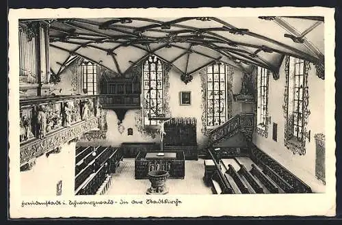 AK Freudenstadt /Schwarzwald, In der Stadtkirche