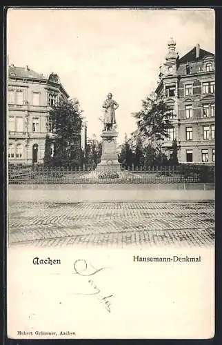 AK Aachen, Am Hansemann-Denkmal