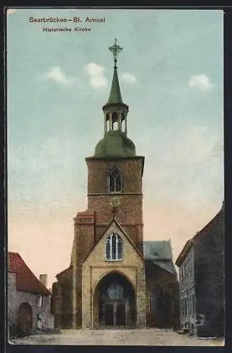 AK Saarbrücken-St. Arnual, Historische Kirche