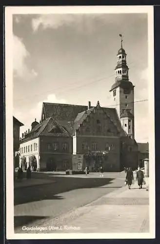 AK Gardelegen /Altm., Rathaus im Sonnenschein