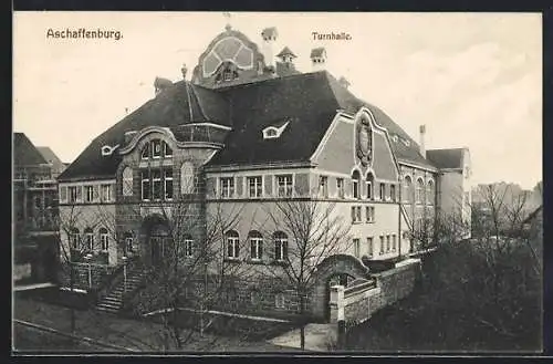 AK Aschaffenburg, Blick auf die Turnhalle