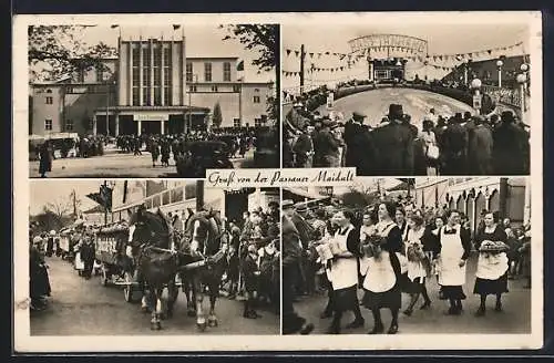 AK Passau, Volksfest Passauer Maidult