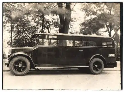 Fotografie Obergasser, München, Bus Mercedes, Deutsche Reichspost, Karosseriebau Karl Weinberger, Kennzeichen: RP-262