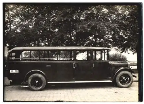 Fotografie Bus Mercedes, Deutsche Reichspost, Kennzeichen: RP-301, Postbus, Karosseriebau Karl Weinberger München