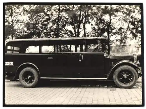 Fotografie Mercedes Reichspost Bus, Kennzeichen: RP-262, Karosseriebau Karl Weinberger München, Postbus