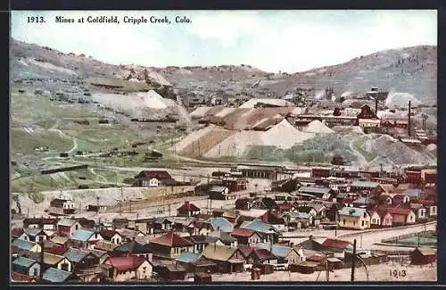 AK Cripple Creek, OH, Mines at Goldfield