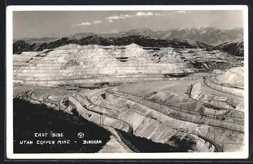 AK Bingham, UT, Utah Copper Mine, East Side