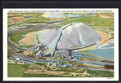 AK Miami, OK, Eagle-Picher Central Mill, lead and zinc mining district