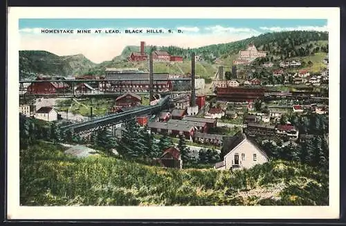 AK Lead, SD, Homestake Mine, Black Hills