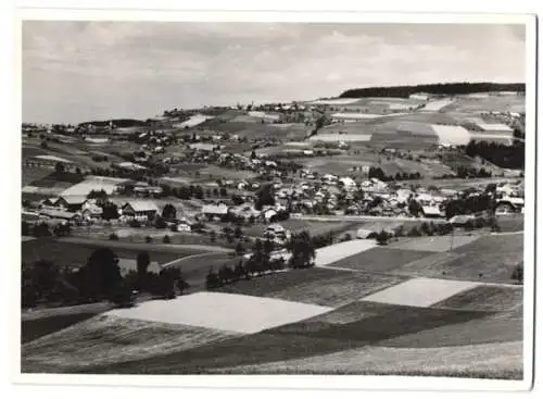 Fotografie J. Gaberell AG - Photo Thalwil, Ansicht Zäziwil / Bern, Panorama der Ortschaft