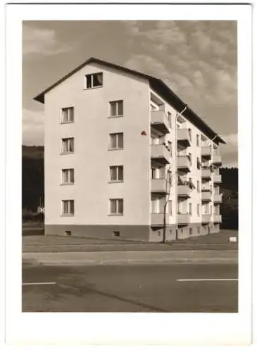 Fotografie Friedrich Gutermann, Lörrach / Baden, Ansicht Lörrach / Baden, Wohnhaus / Mehrfamilienhaus Brombacherstrasse