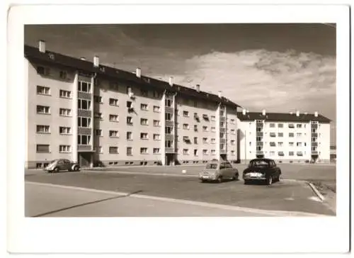 Fotografie Friedrich Gutermann, Lörrach, Ansicht Lörrach / Baden, Wohnhäuser / Mehrfamilienhäuser, Neubaukomplex