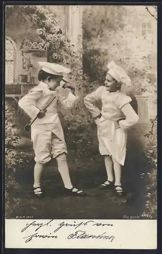 AK Kleine Köche streiten miteinander